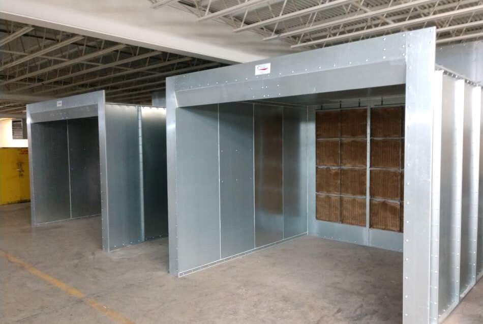 Paint Booth, Industrial Spray Booths Installation